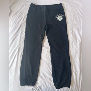 GUESS Black Joggers with Logo